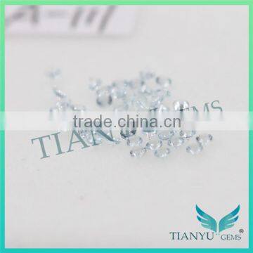 Gemstone Synthetic #111 Round Brilliant Cut Nano Sital Gems for Jewellery Wholesale Factory Price