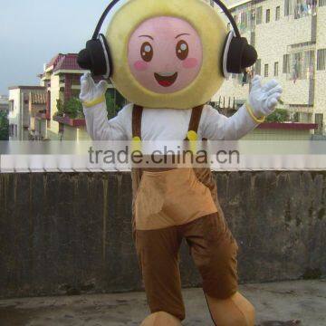 2016 Music earphone mascot costume/mascot/mascotte