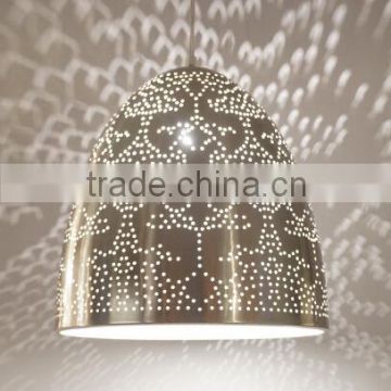 Cheap Pendant Ceiling Lamp With Hollow Out Cover Design Hanging Light