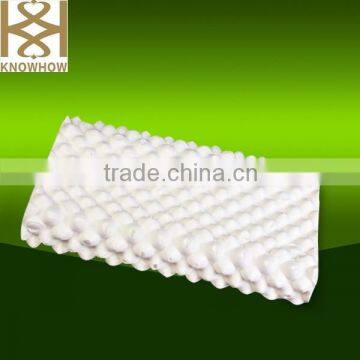 Hotsale Therapy Massage Point Natural Latex Foam Man Pillow with Big Massage Point for Head Massage
