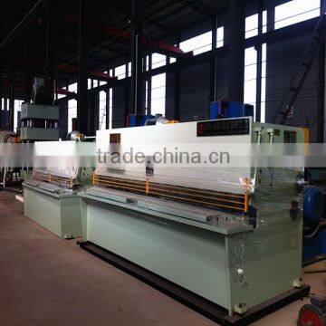 China NC Swing Beam Metal plate shears hydraulic cutter machine