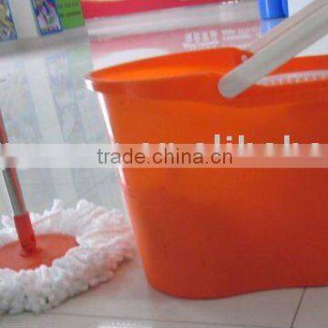 360 spin rectangular plastic pp cheap mop bucket with mops