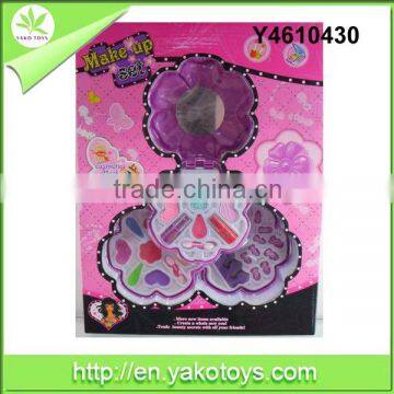 best quality cosmetic set toy flower beauty set for sale