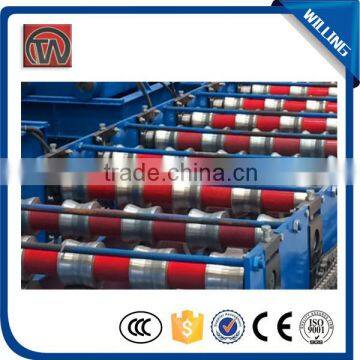 New Condition and Tile Forming Machine Type Galvanized Steel Roof Tile Roll Forming Machine photo-5