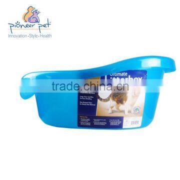 Pet Litter Tray Plastic Medium Cat Kitten Toilet