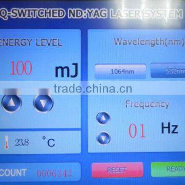 7 Mirror Articulated Arm 1064nm 532nm 1055nm Q Switched Nd YAG Tattoo Remover Laser photo-3