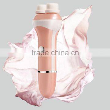 Factory Price Waterproof Double Head Facial Cleansing Brush photo-6