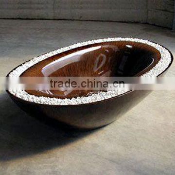 garden stone carving water bowl