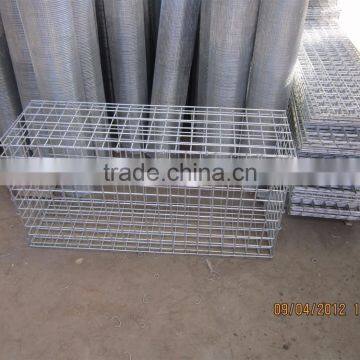 Galfan welded gabion box for stone storage