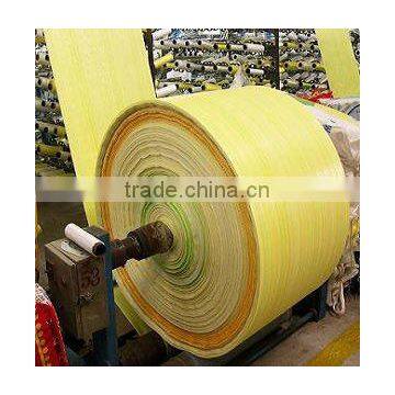 Plastic Material and Flexo Printin Surface Handling pp woven bag roll,pp woven fabric