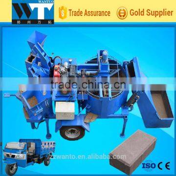 Gold Supplier Mobile Diesel Powered Hydraulic Cement Brick