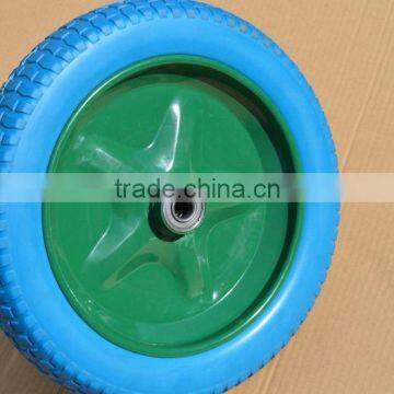 hand truck rubber pu foam wheel