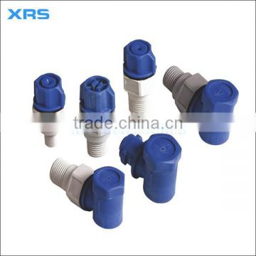 Plastic quick dismantle hollow full cone water spray nozzle