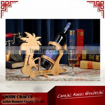 Eco-friendly bamboo wine holders for house and club red wine rack