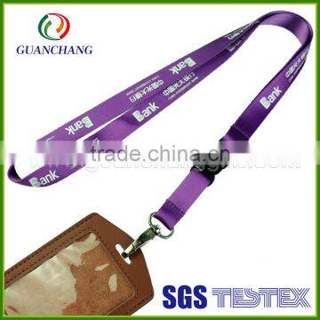 Custom promotion AUTO show lanyards with ID card holder