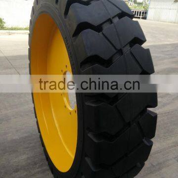 Solid Construction Tyre 10.00-20 Used for Railway Wheel photo-2