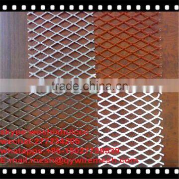 Hot Sale Expanded Metal Round Pizza Pan Screen Mesh Sizes/ Anodized Aluminum Shade Screen