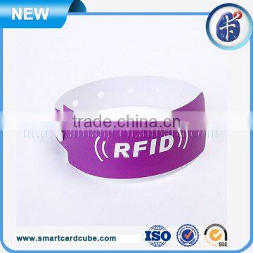 Disposable Paper Ultralight C RFID NFC Wristbands for Party/ Concert photo-3