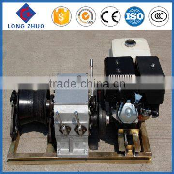 China 3 Ton Honda Gasoline Engine Powered Winch photo-2