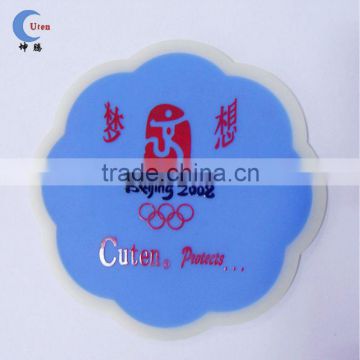 Silicon cup cushion with unique feature logo