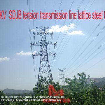 220KV SDJB double circuit tension transmission tower