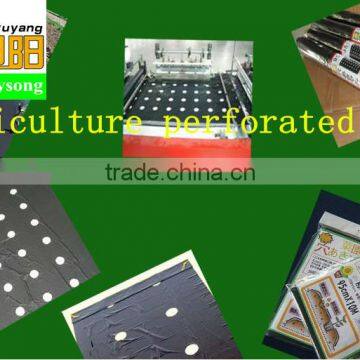 supply high quality agricultural plastic mulch film with holes