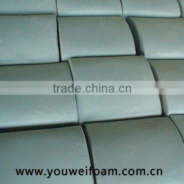 Bamboo memory foam back pillow