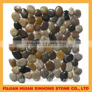 White Nature Pebble Tile,indoor Wall Floor Decoration Pebble Tile photo-5