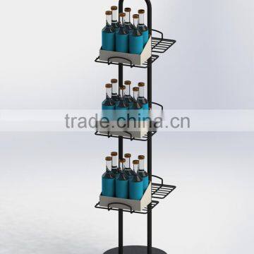 Beverage Display Rack