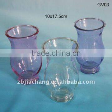 clear glass vase for decoration manufacturer GV03