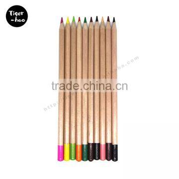 wholesale china factory custom printed pencil , wood colored pencil holder , unique pencil holder