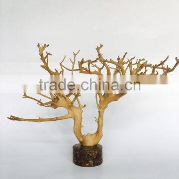 Natural Unique Branches + Rasin Base Decorative Aquarium Ornament