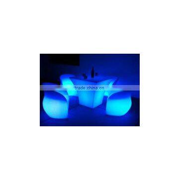 Used Nightclub Furniture LED Illuminated Big Bar Table Supplier From China photo-2