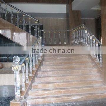 crystal staircase balustrade