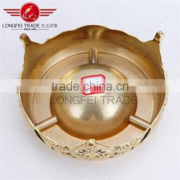 High Quality Gold-coated Stainless Steel Ashtray, Smoking Tobacco Tray, Ashtray photo-5