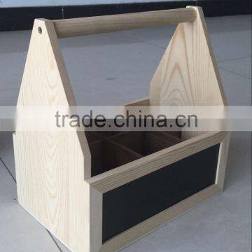 Custom Logo Printing Color Wooden Beer Carrier,Wood Bottle Carrier,Wooden Bottle Holder photo-6
