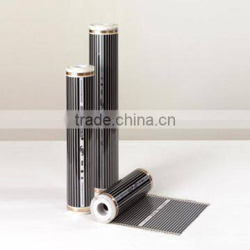 [FIR HeatZone]Electric Spark Prevention Design Far Infrared Ray Floor(Underfloor) Heating Film(50/80/100cm Width)