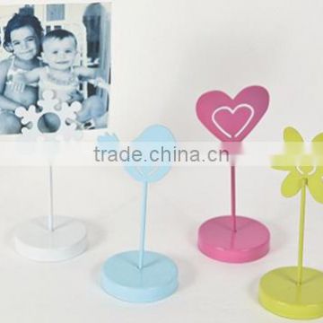 1pc Iron photo holder with different designs