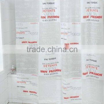 Waterproof curtain for bathroom