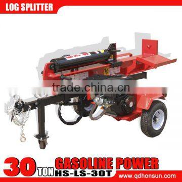 6.5hp B&S Gross and Honda GX200 gasoline engine equipped optional control valve hydraulic electric vertical log splitter