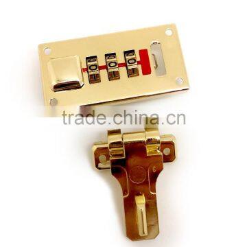 Security Combination Number Lock With Hasp for Pilot Case, Combination Lock With Push Buttom for Suitcase, Righjt Hand photo-4