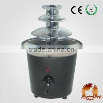 CHOCOLAZI ANT-8020 ALL Model CE&RoHS Auger 3 Tiers party home plastic mini Home chocolate fountain