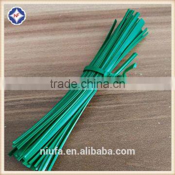 Plastic Green 4'' Twist Tie General Use photo-2