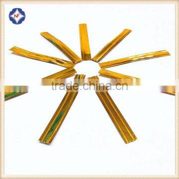 Gold Color Bread Bag Twist Tie Wire photo-2