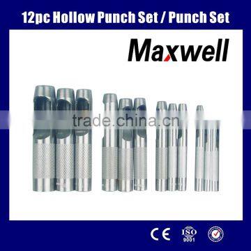 12pc Hollow Punch Set/punch set