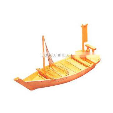 Hinoki Wood Tairyo Sashimi Ship Boat Natural Color photo-3