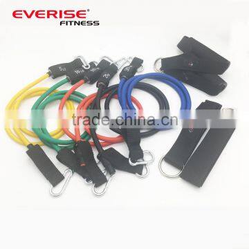 11piece Resistance Band Set With Handles, Ankle Straps, Door Anchor, Carry Bag photo-3