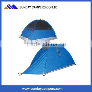 China 3-4 Person Custom Made Canvas Heavy Duty Umbrella Tents for Camping photo-4