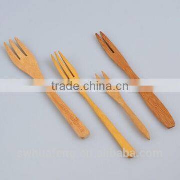 New Design for 2017 Bamboo Vegetable /bamboo Fruit Fork photo-1
