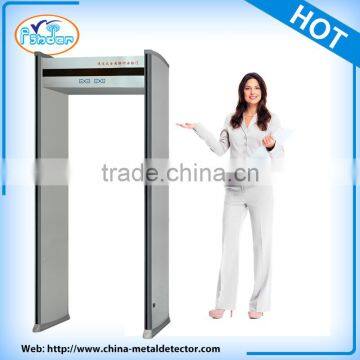 VW-Wide walk through metal detector security gate